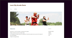 Desktop Screenshot of lunacityarcade.com