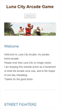 Mobile Screenshot of lunacityarcade.com